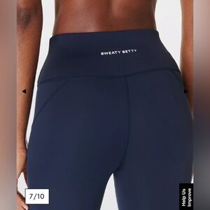 *NWT* Sweaty Betty All Day Leggings in Navy